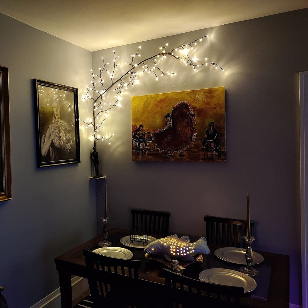 144 LEDs Lighted Vine Tree for Home